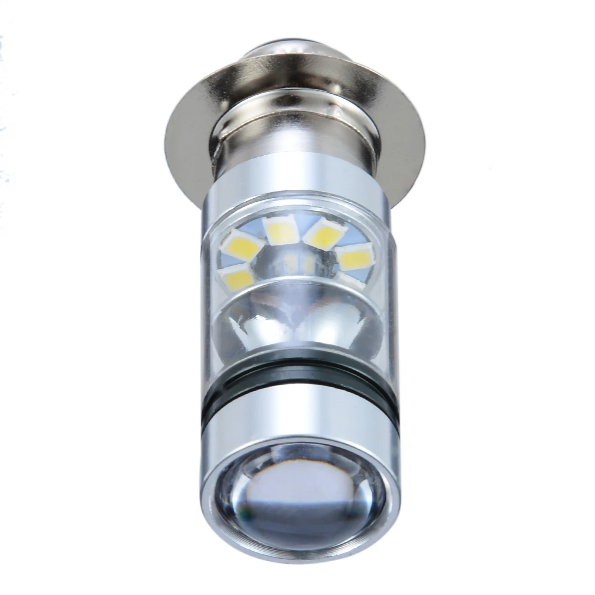 1 шт. DC12V BA20D H6 2323 LED 100W 6000K белый мотоцикл туман дневное время бег свет скутер сигнал