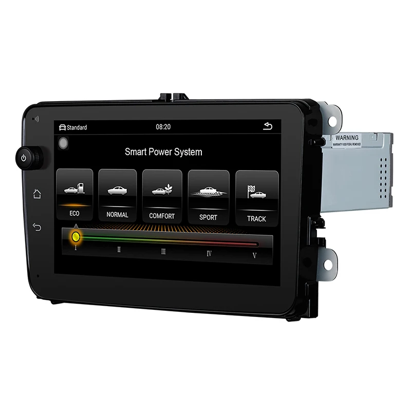 Автомобильный мультимедийный видеоплеер dvd плеер на android 8 1 2 ГБ/32 ГБ gps bluetooth для VW