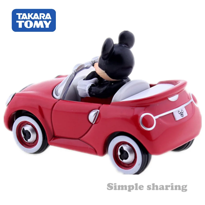 Takara Tomy TOMICA Mrr07 Pixar Disney юниорский Микки Маус игрушечный набор моделей машинок