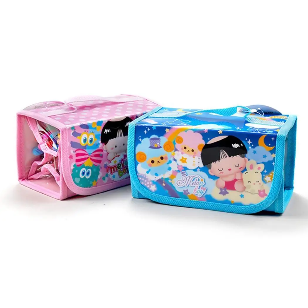 4-секционный измельчитель для специй с молния сумка живописи ручки Набор Nail Art