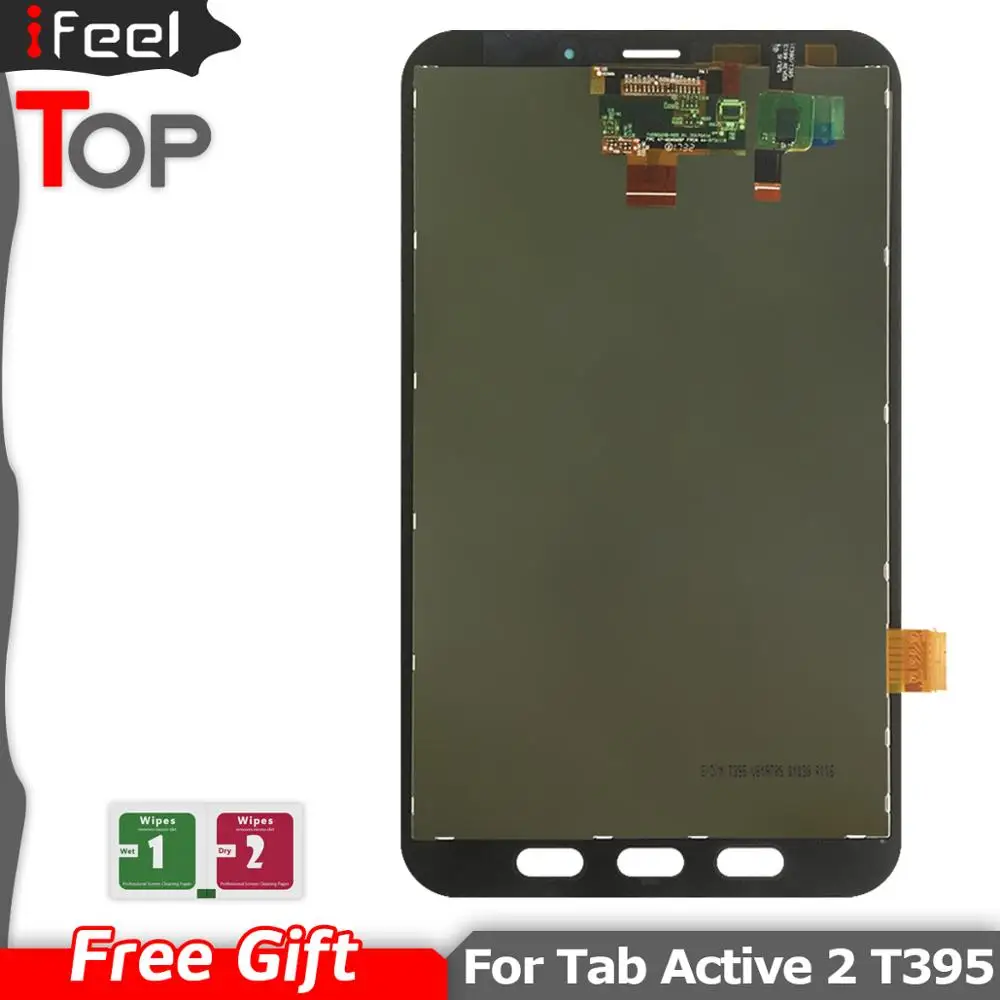 Для Samsung Galaxy Tab Active 2 T395 SM-T395 полный сенсорный экран дигитайзер ЖК-дисплей Панель в