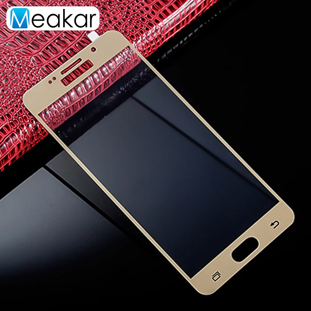 Защитное стекло закаленное для Samsung Galaxy A7 2016 A710 A710F A7100|screen protector|full covertempered glass film |