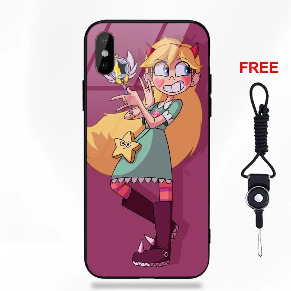 Vvcqod мультфильм звезда против сил зла для Apple iPhone 5 5C 5S SE 6 6S 7 8 Plus X XS Max XR | Мобильные