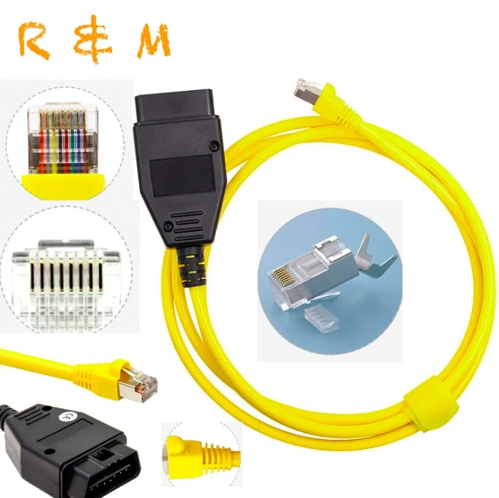 Esys для BMW e sys кабель esys Enet OBDII OBD2 F series Ethernet к интерфейсу 3.23.4 V50.3 передачи данных