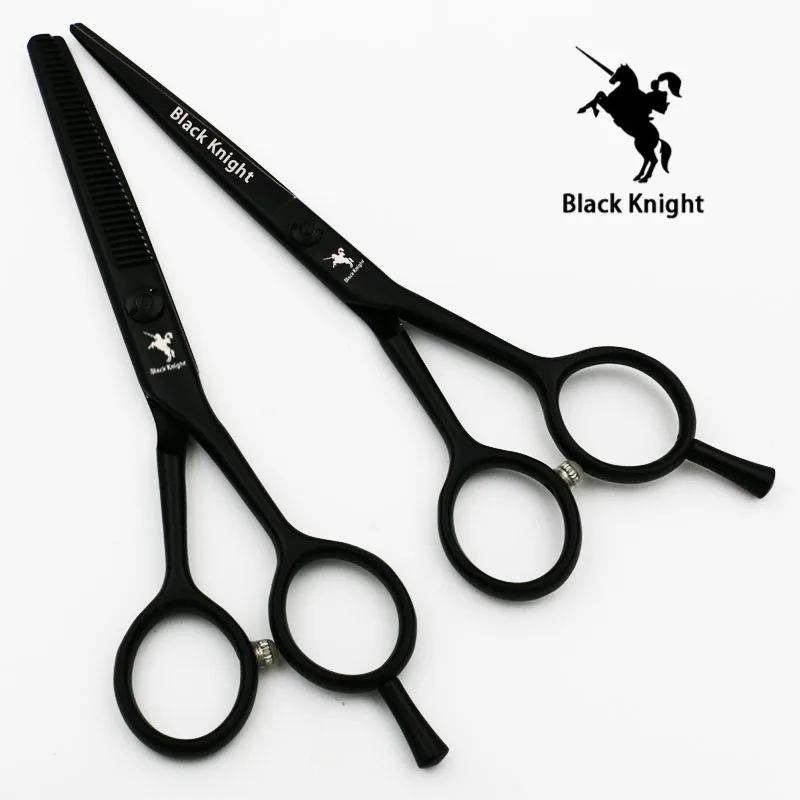 5.5/6 inch Professional Hairdressing scissors set Cutting+Thinning Barber shears High quality Personality Black and White styles