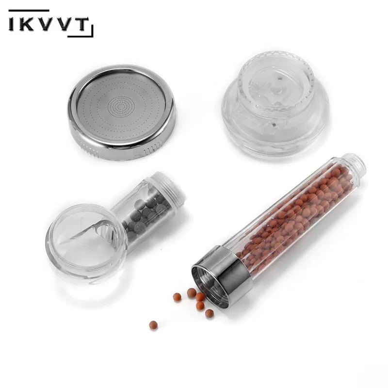 Регулируемая трехрежимная насадка для душа высокого давления ручная с