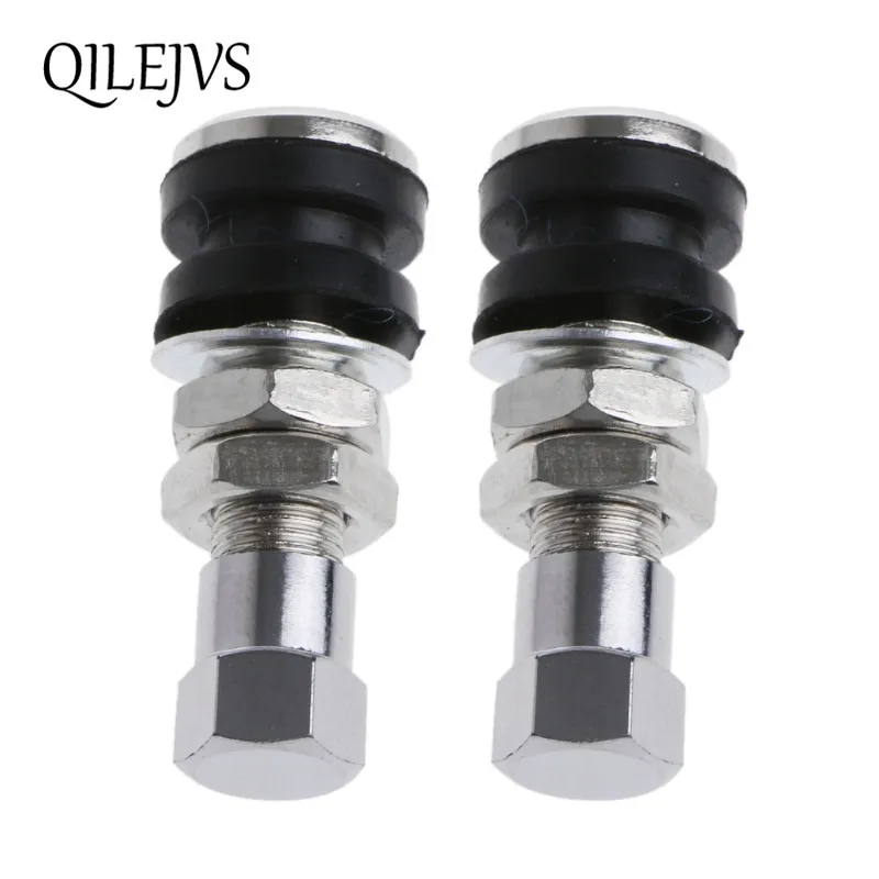 1 пара бескамерных клапанов для колес без труб мотоцикла автомобиля велосипеда ATV