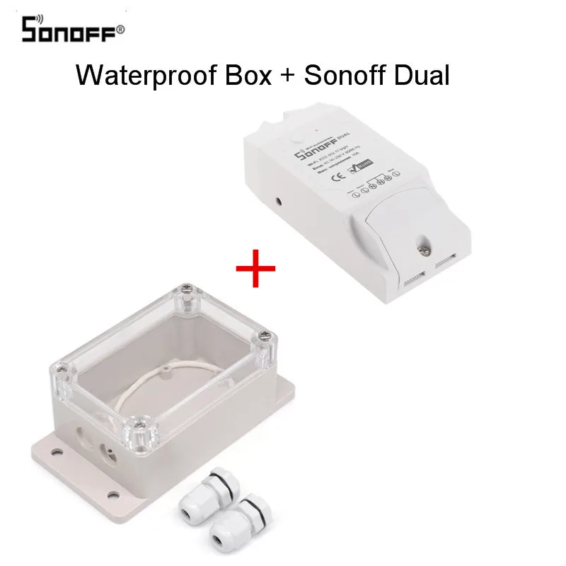 Водонепроницаемый чехол Sonoff IP66 для автоматизации умного дома Basic/RF/Dual/Pow/TH16/Pow