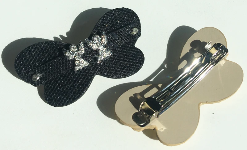 Бесплатная доставка! 20 шт. разноцветные зажимы для волос из искусственной