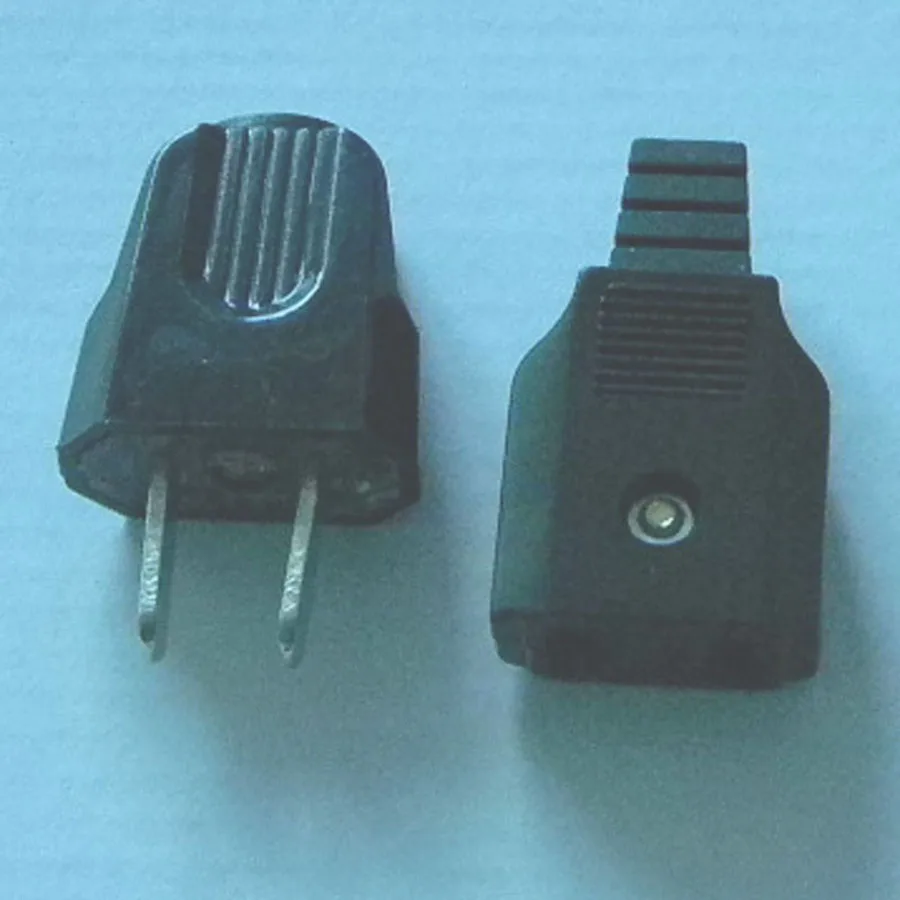 50 пар AC черный 10А 250В 2pin мужской женский Электрический разъем для расширенного