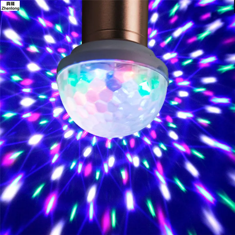 

Micro USB Stage Light 4W Magic Ball RGB Lamp Disco Magic Club Party Home Decoration Lighting Effect for Mobile Phone Power Bank