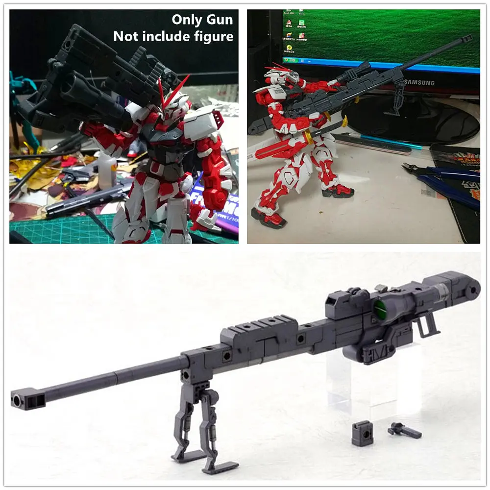 Тяжелое оружие MSG снайперская винтовка MH01 ДЛЯ Bandai 1/100 мг 1/144 HG Gundam|gun weapon|gundam weapongundam