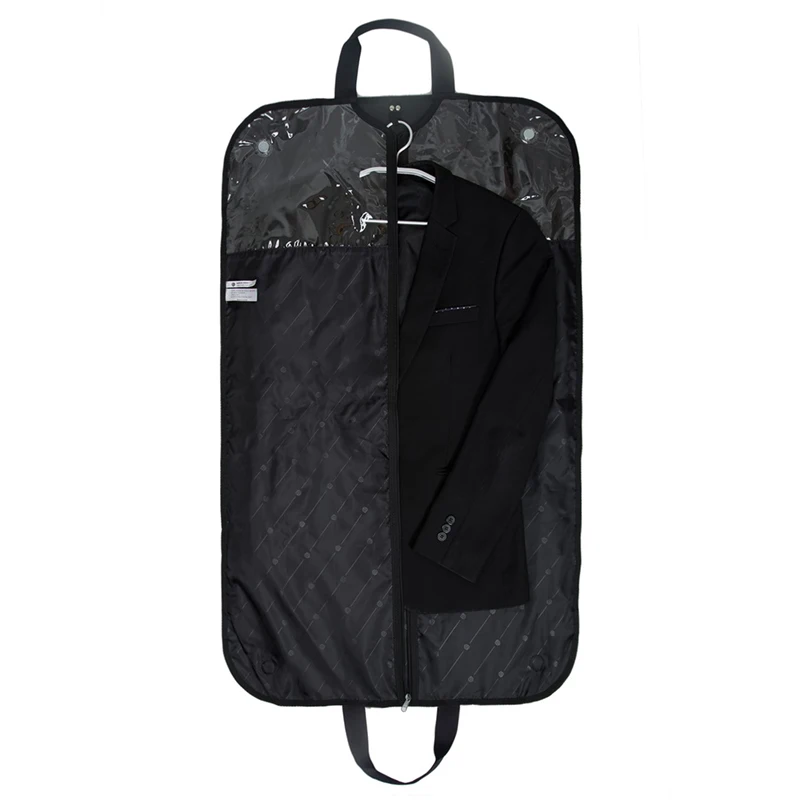 BAGSMART легкие черные Gar мужские сумки нейлоновая сумка для костюма Деловое платье с