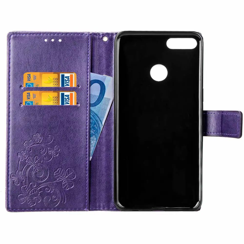 Для huawei Y9 Y7 Y5 P20 lite mate 10 9 pro P Смарт-Чехол кожаный флип-чехол с подставкой для Honor 9 p8 p9 lite чехол