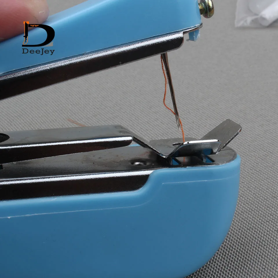 Домашний основной DIY портативный рукоделие беспроводные ручные швейные машины ручной одежды ткани