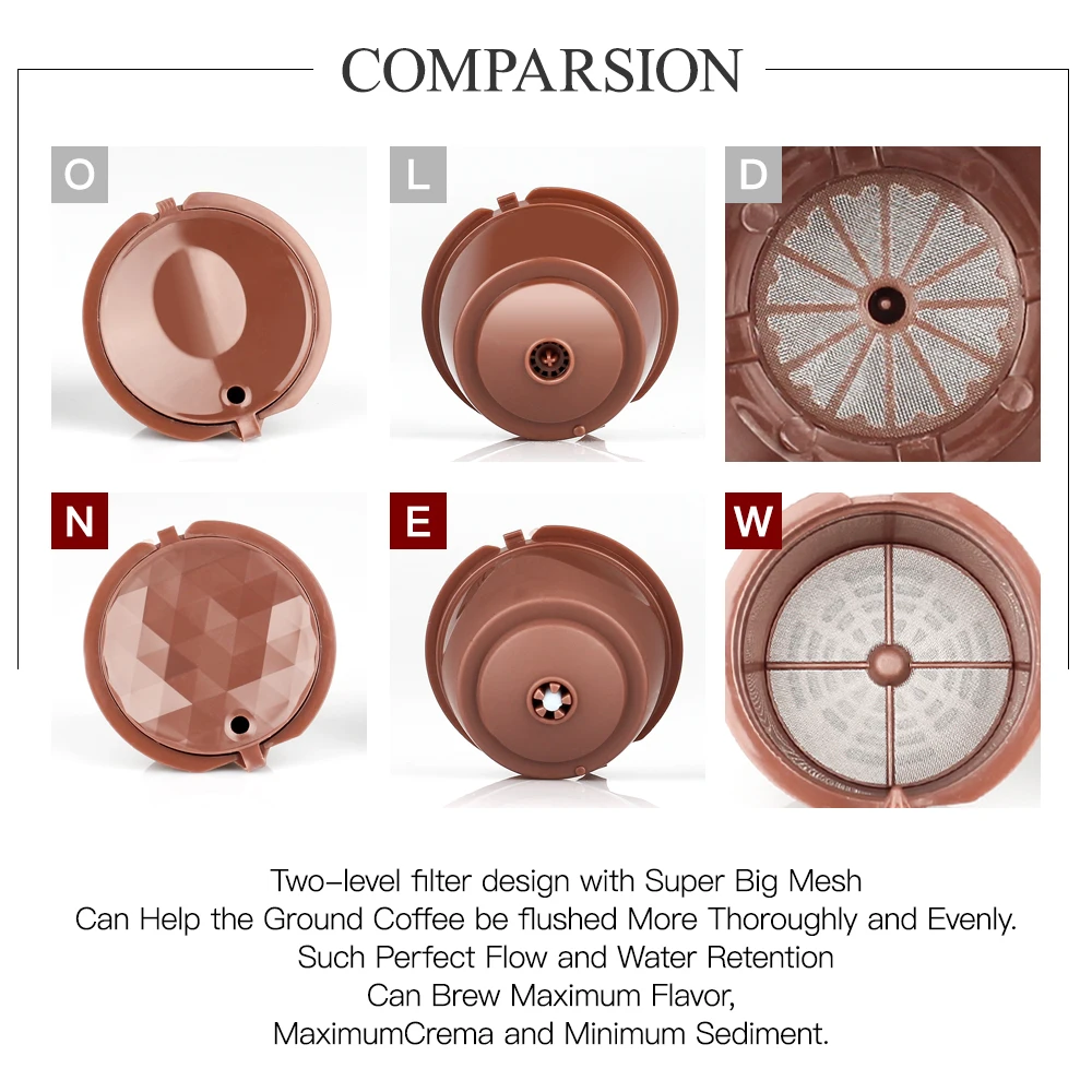 Многоразовые капсулы для кофе многоразовые фильтр адаптер Nescafe Dolce Gusto