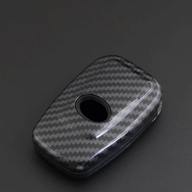 For TOYOTA Levin COROLLA Reiz Highlander RAV4 Camry Key protection cover decoration Carbon fiber key case | Автомобили и