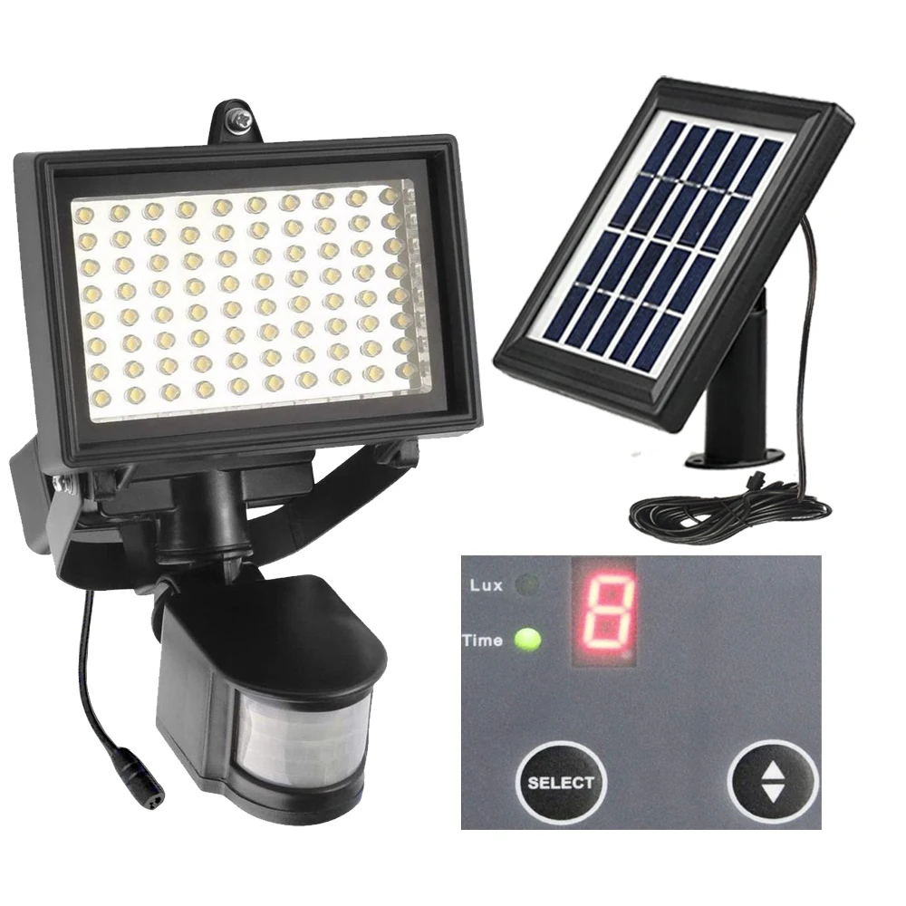 SLSP080 5 м удлинитель 80leds водонепроницаемый цифра Регулируемая батарея Li Открытый