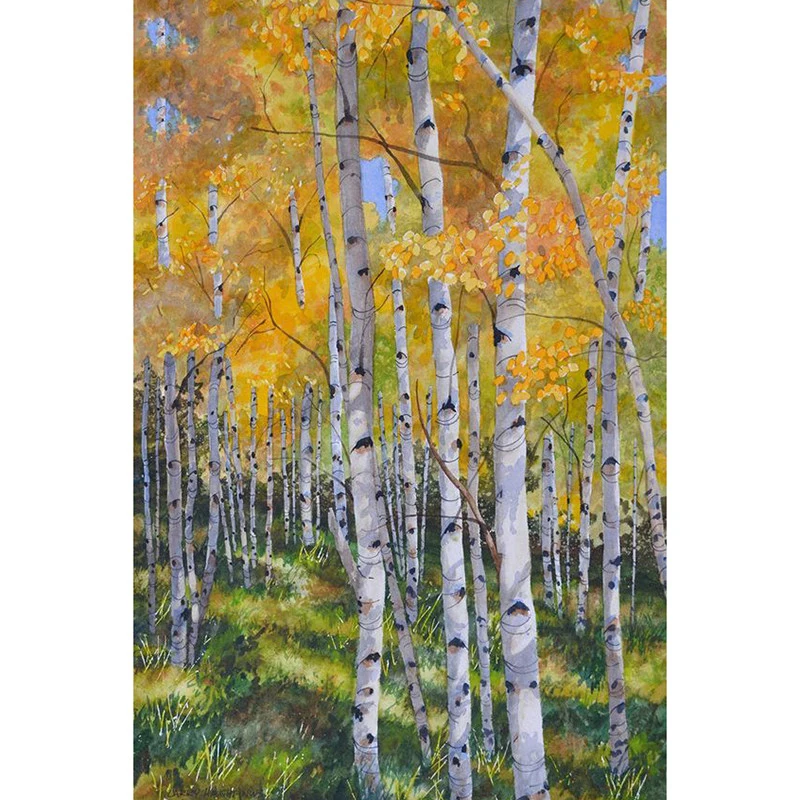 Full square/Round drill Diamond embroidery Birch forest 5D DIY diamond Painting Cross Stitch Rhinestone Mosaic decor | Дом и сад
