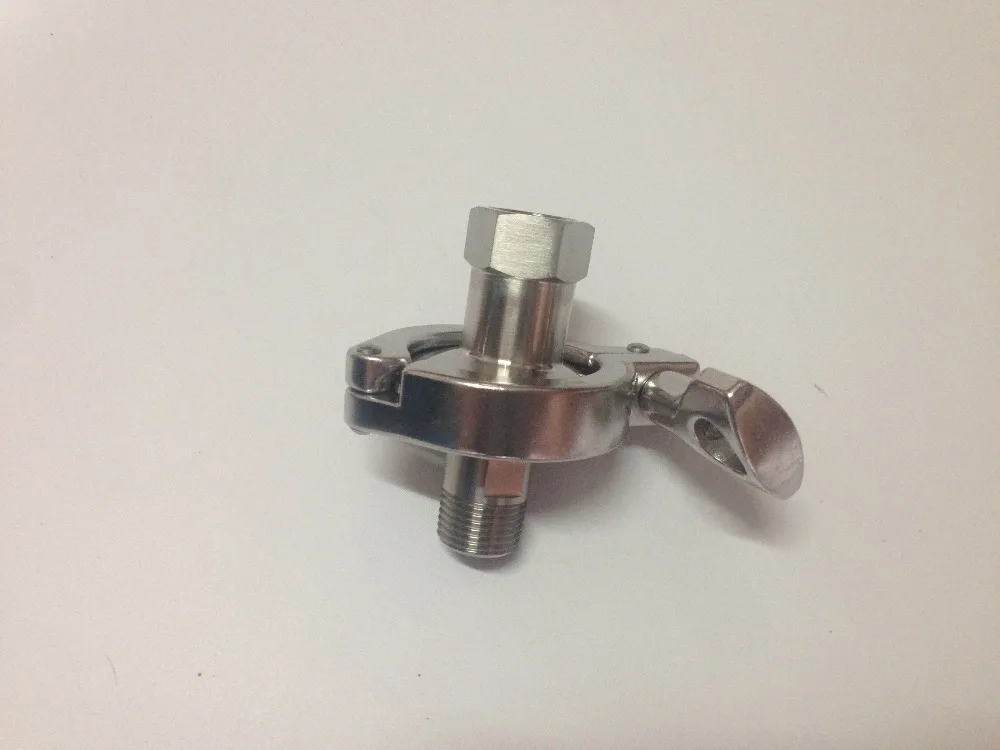 Фитинг клевера для домашнего пивоварения 1 5 TC x 1/2 FPT нержавеющая сталь 304 стандарт