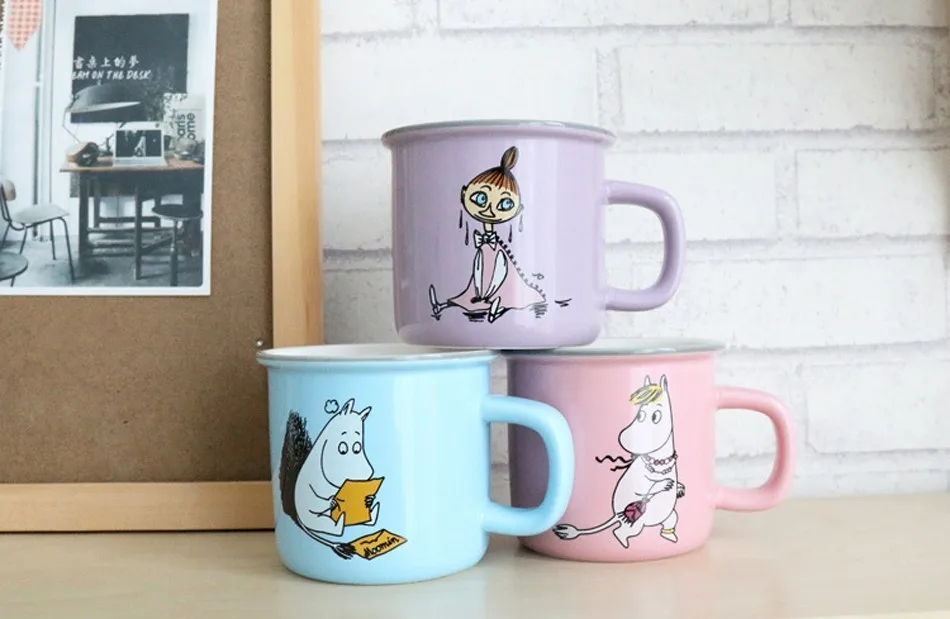 9 видов стилей Moomin Caneca маленький мой прекрасный подарок кофейные чашки молоко вода завтрак Copo чай милый мультфильм сладкий Любовь чай чашка кружка для путешествий