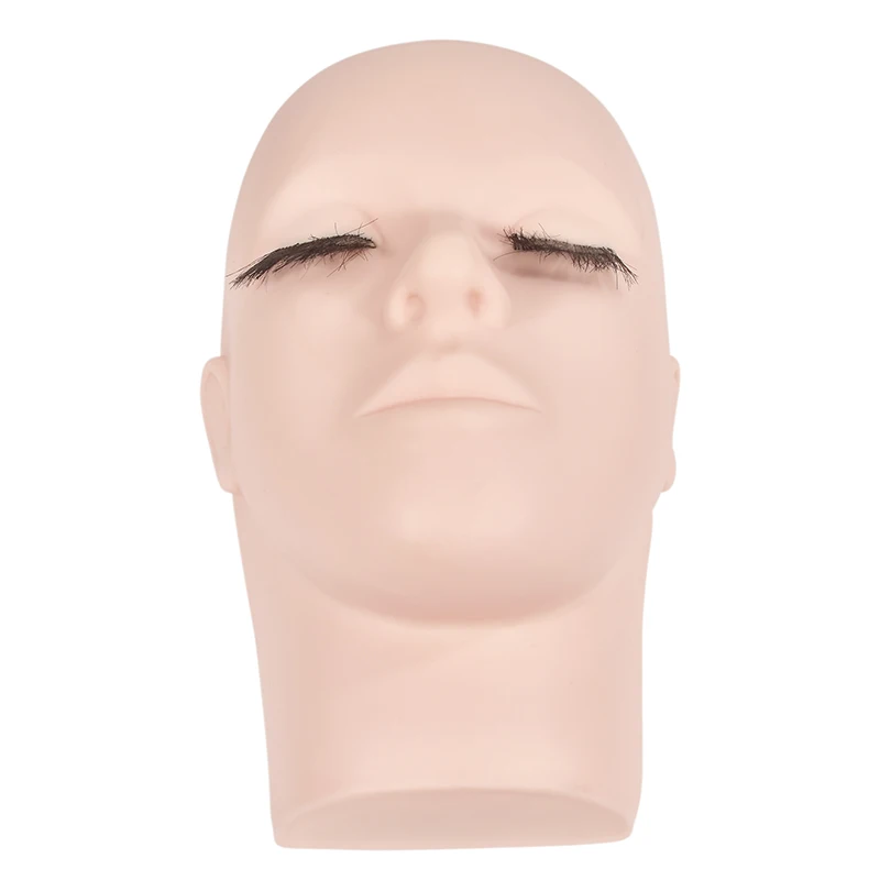 Манекен головы для макияжа практика манекен ресниц обучения закрыта модель