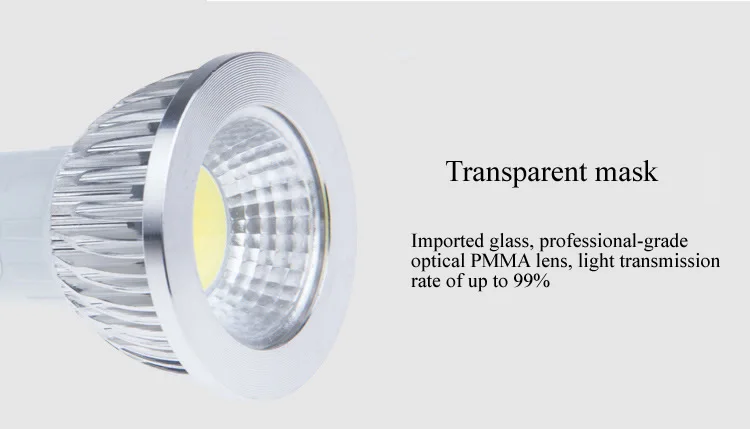 Новая стильная Светодиодная лампа GU10 MR16 E27 LED прожектор с регулируемой яркостью COB