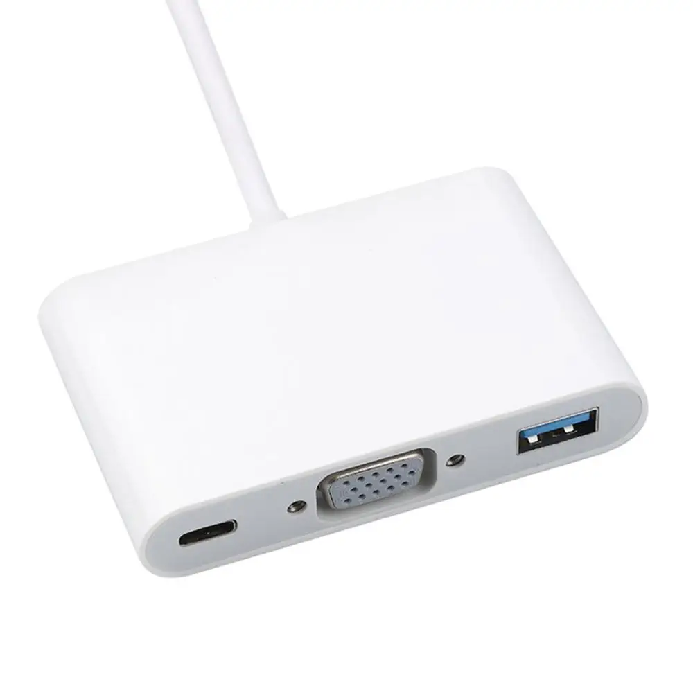 Изысканный дизайн практичный компактный портативный для Apple Usb c Vga многопортовый