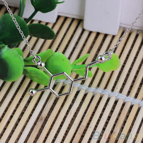 Ожерелье ДНК серотонин допамин Ацетилхолин биохимическая молекула Catop|dna