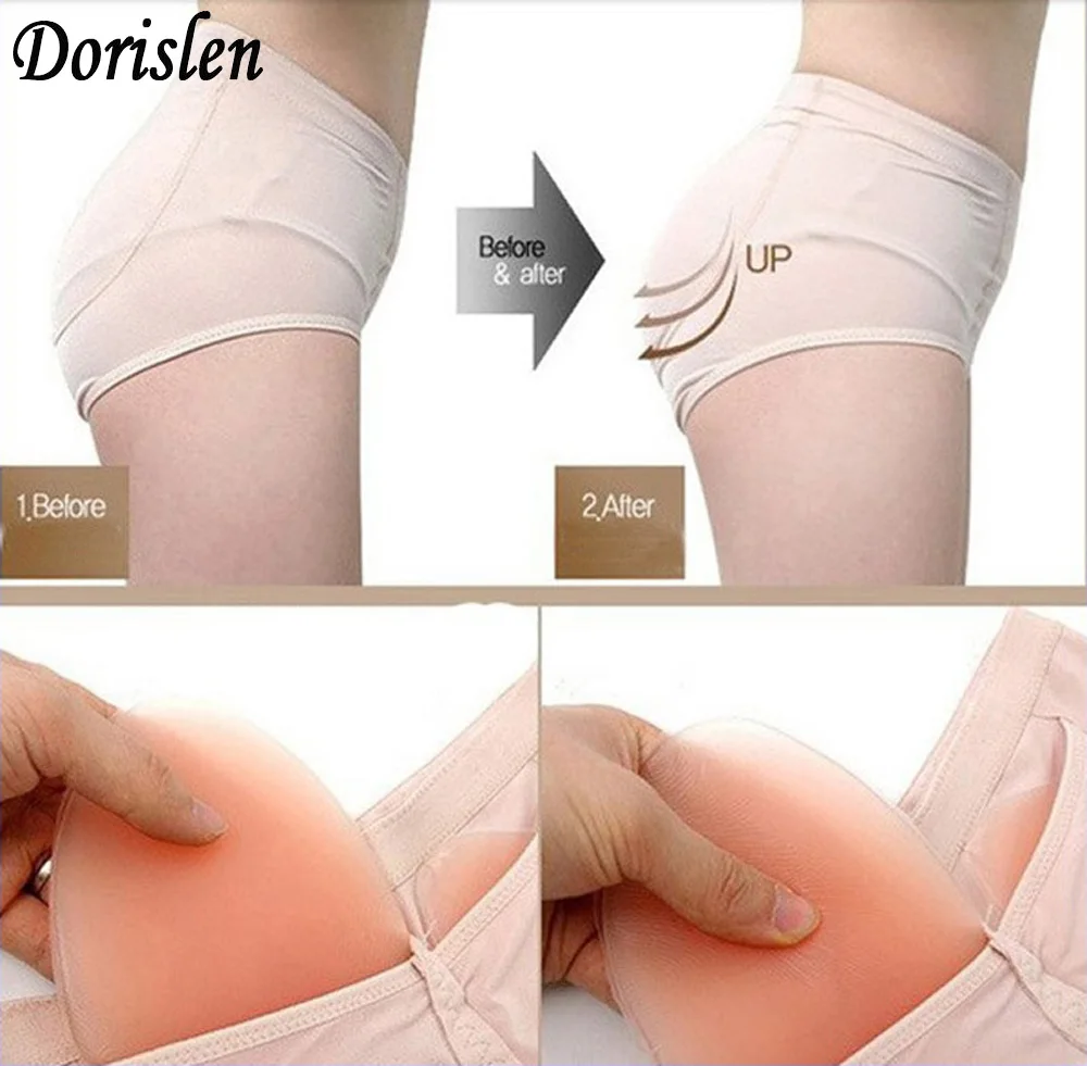 Силиконовые накладки на ягодицы Dorislen трусики с подкладкой 50 шт.|silicone buttocks padded