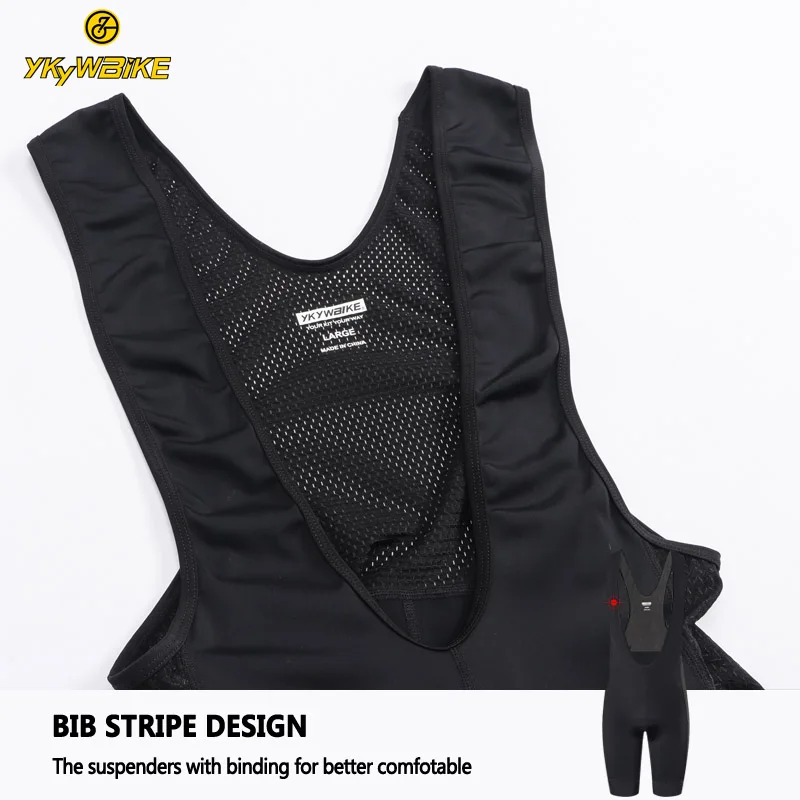 YKYWBIKE Высокое качество короткий велосипедный нагрудник Mtb велосипед дышащий Ropa Ciclismo велосипед брюки гель мягкий Триатлон летний нагрудник шорты