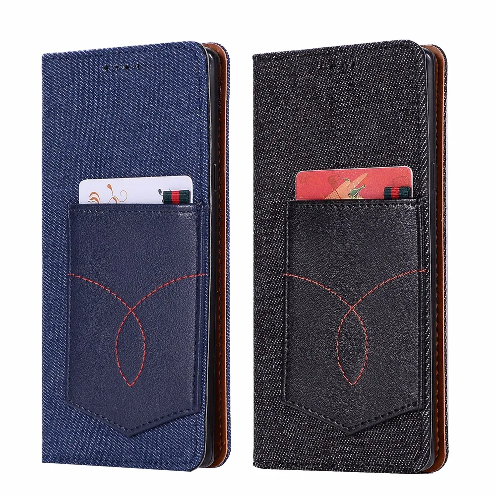 20pcs/lot Absorption Cowboy pocket 2 card housing new cover case for samsung galaxy Note 8 9 pouch leather | Мобильные телефоны и