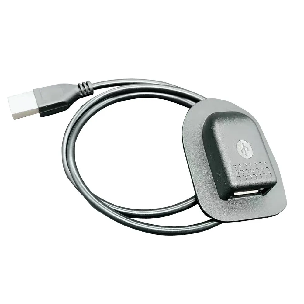 Черный рюкзак Внешний USB зарядный Интерфейс адаптер зарядное устройство кабель