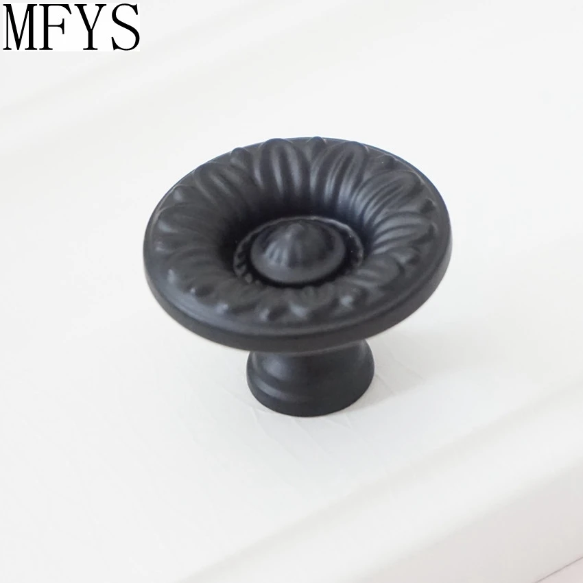 3 1 &quot3 75&quot черный корпус ручки Dresser Тянет ящик тянуть дверные французский