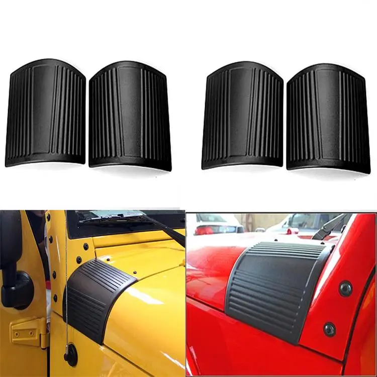 Бесплатная доставка! 2шт SUV Body Armor ABS Пластиковый обтекатель чехол для Jeep Wrangler JK