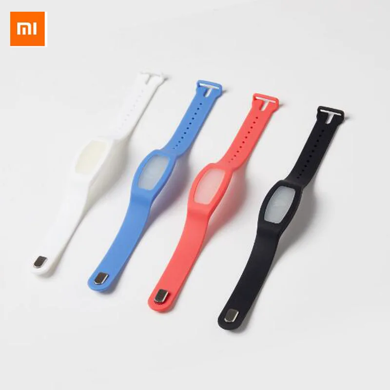 Xiaomi Youpin Mosquito Repellent Protection Silicone Bracelet Plant 30 days Long-term Waterproof and Sweat-proof Soft | Электроника