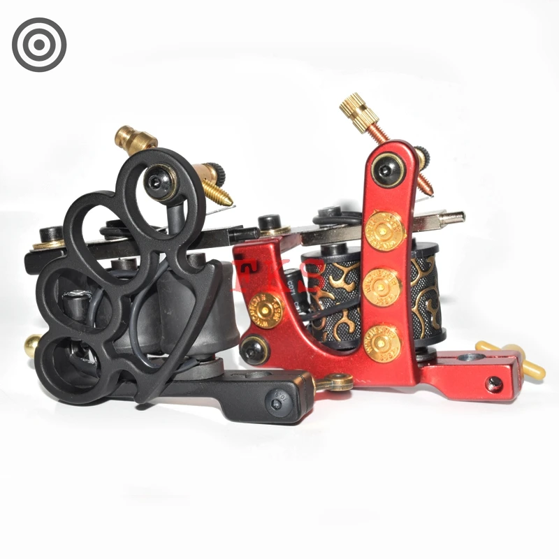 2 шт./компл. ручной работы татуировки 1 шт. Швейные машины тату + вкладыш катушки