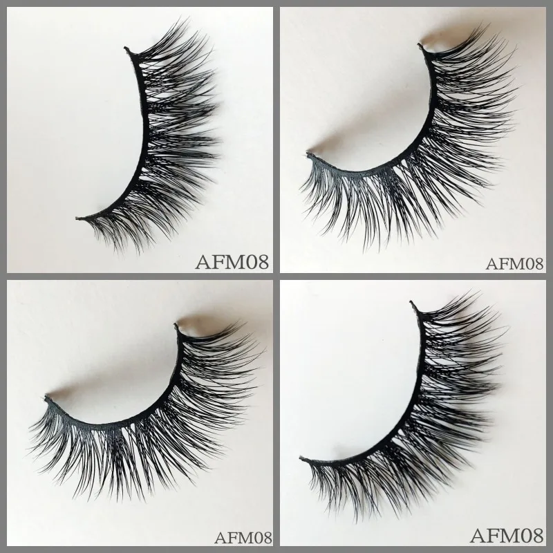 UPS ; партия из 20 пара/лот накладные ресницы натуральные ручной работы Толстые Накладные ресницы для наращивания пикантные Мягкие Накладные ресницы из меха норки