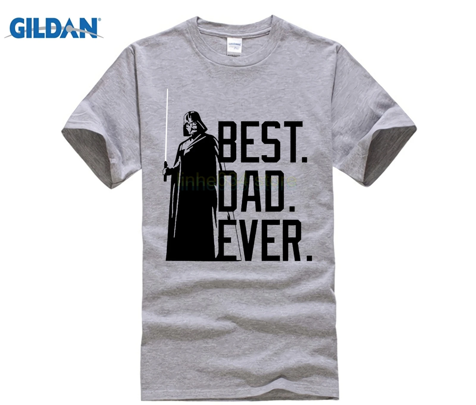 День рождения это оригинальная и уникальная футболка с надписью Best Dad Ever Star