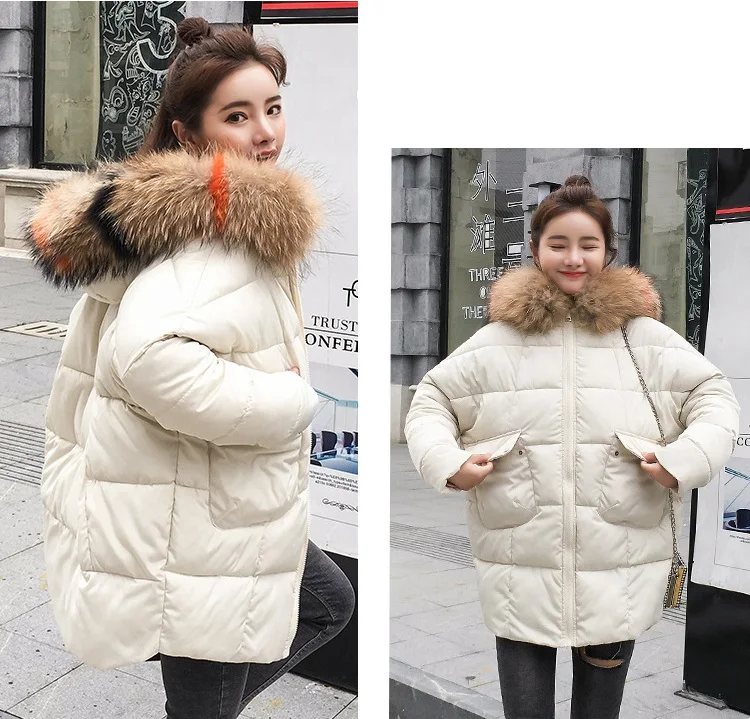 Зимняя женская одежда женский пуховик теплая куртка для беременных парки зимняя