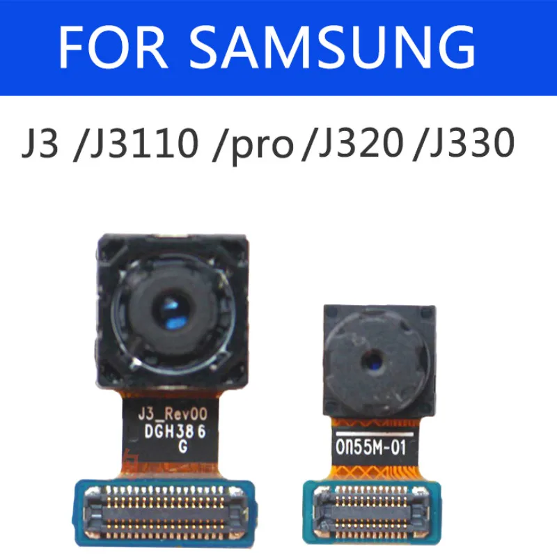 10 шт./лот для Samsung Galaxy J3 SM-J330 J320 фронтальная Камера