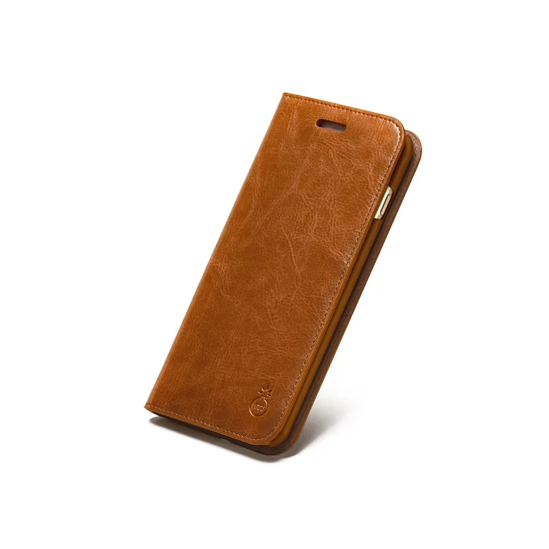 В стиле ретро из натуральной кожи чехол с держатель стойка для карт iPhone 7/7 plus/6 Plus/6s