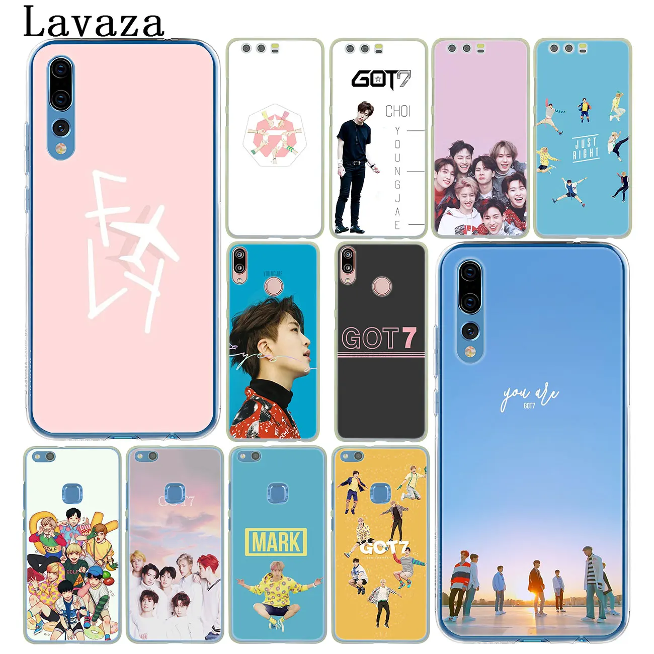 Lavaza got7 kpop Mark жесткий чехол для телефона huawei Y9 Y7 Y6 Prime 2018 2019 Honor 20 10 8 8C 8X9X9 Lite 7C 7X 7A Pro