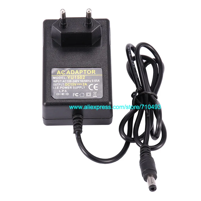 Высокое качество AC 100 240V к DC 15V 2A адаптер питания 1.2A зарядное устройство с IC чипом