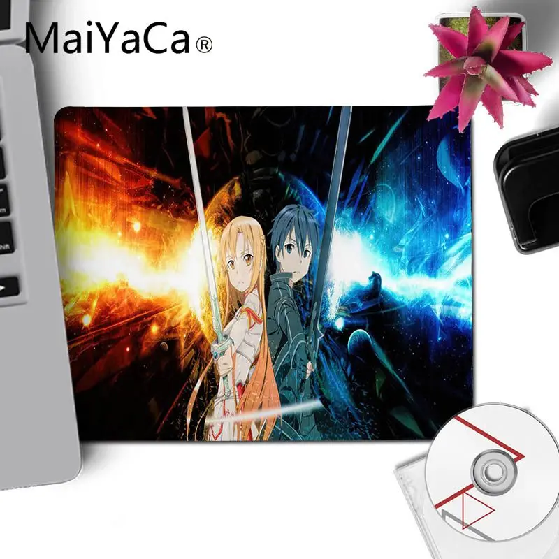 

MaiYaCa Japan Anime Sword Art Online SAO Gaming Mouse mats Smooth Writing Pad Desktops Mate gaming mouse pad anime mouse pad
