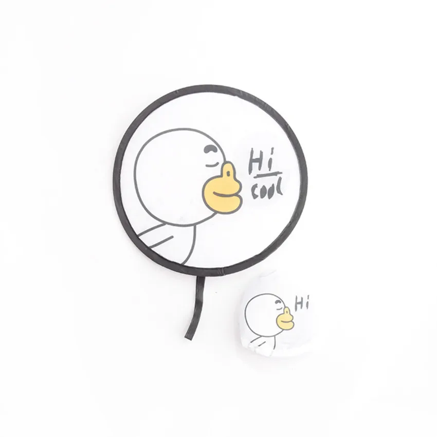 Бесплатная доставка (4 шт./лот) нейлоновый портативный складной веер для вечерние