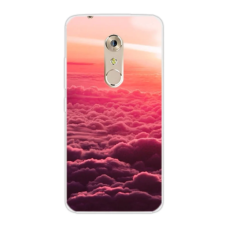 5 2-дюймовый чехол для ZTE Axon 7 Mini силиконовый телефона Starry Sky защитный | Мобильные