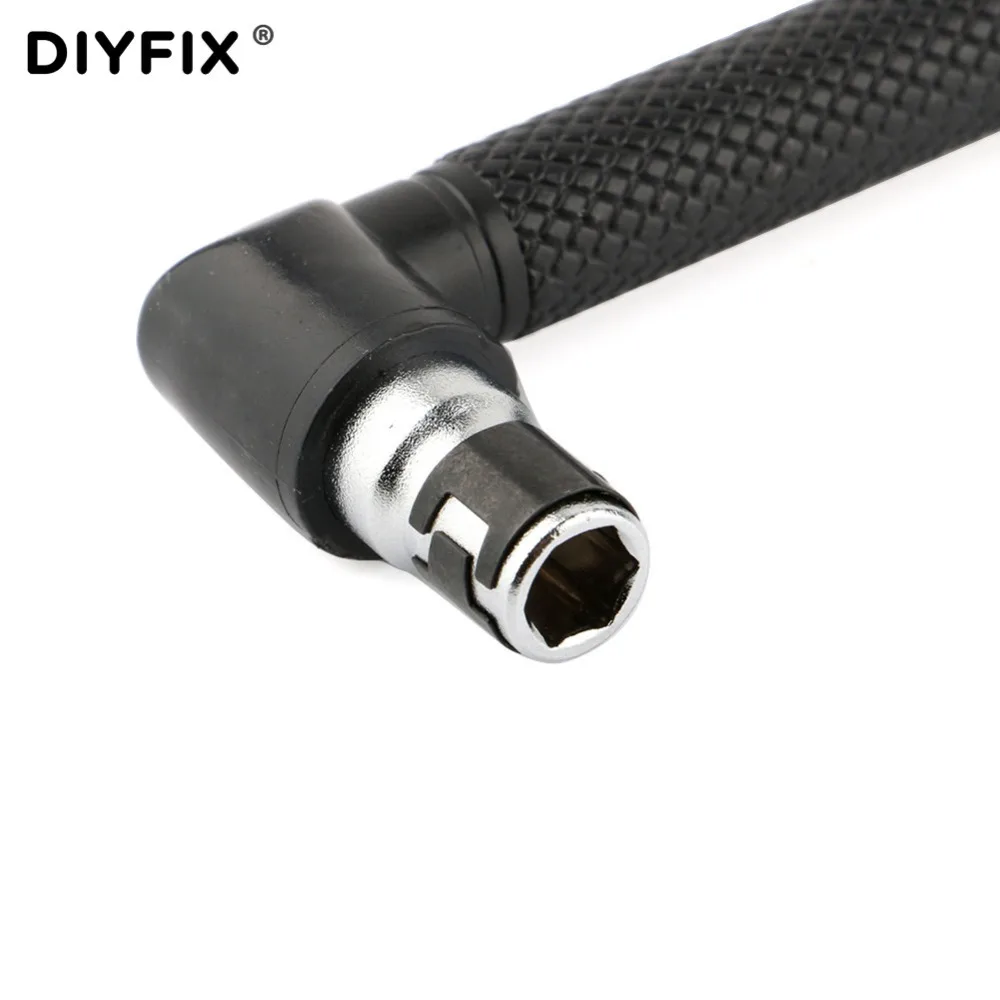Универсальный динамометрический ключ DIYFIX 1/", шестигранный ключ, двойной торцевой шестигранный ключ, адаптер, крюк, отвертка, удлинитель