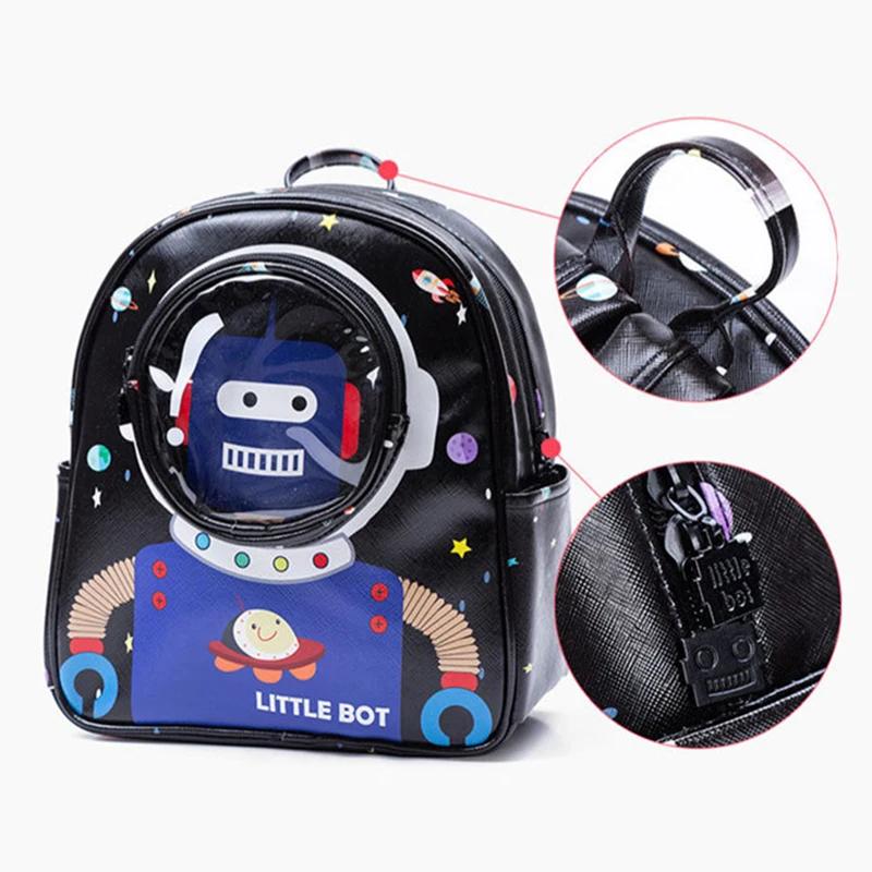 Детская одежда с рисунком из мультфильма детский Ранец плюша в форме космические