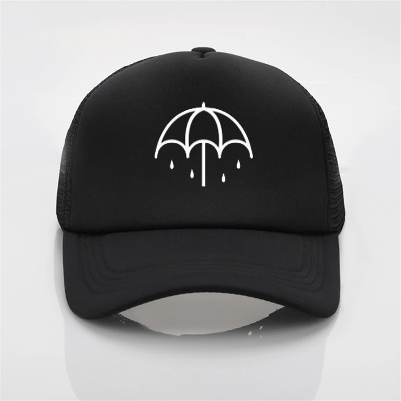 Модный сетчатый головной убор Bring Me The Horizon Band бейсболка с принтом для мужчин и